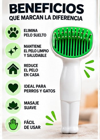 CEPILLO PARA MASCOTAS TIPO VORTICE