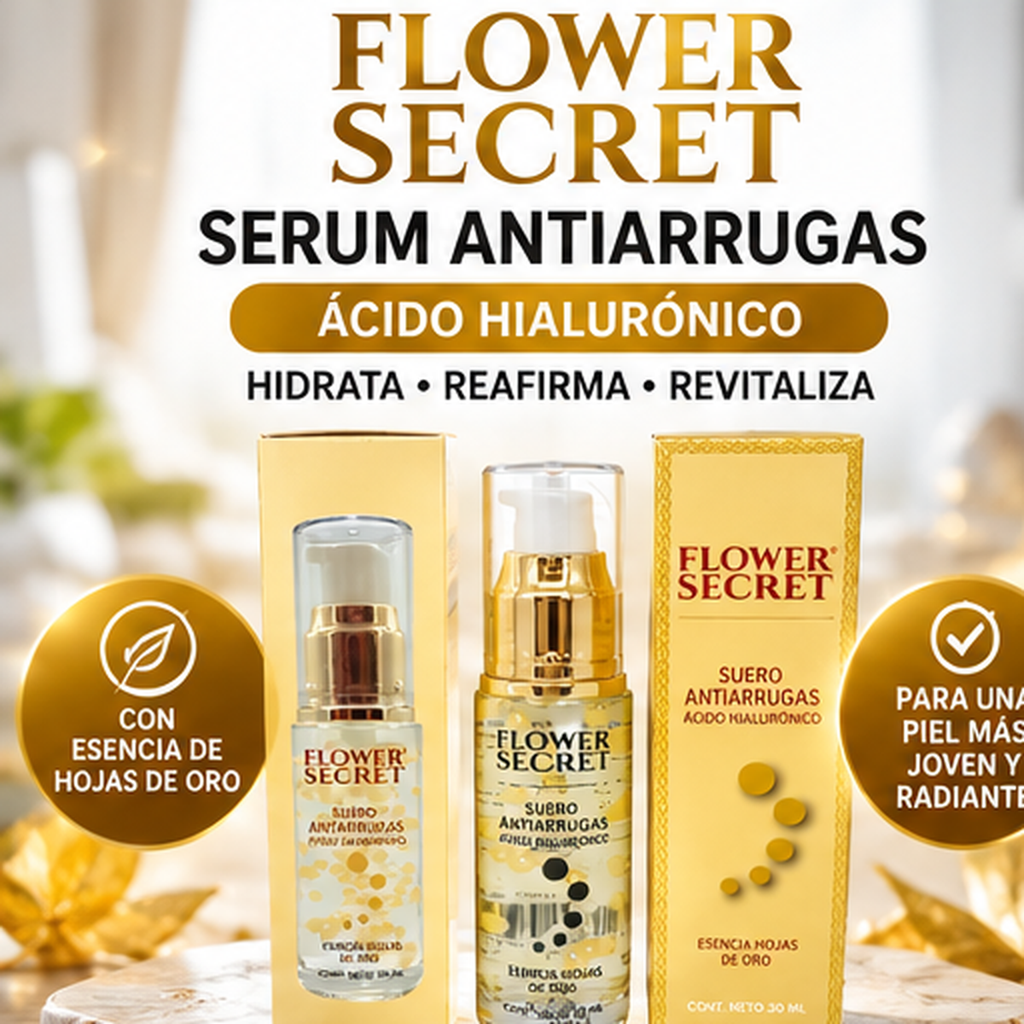 Serúm Antiarrugas Con Acido Hialuronico