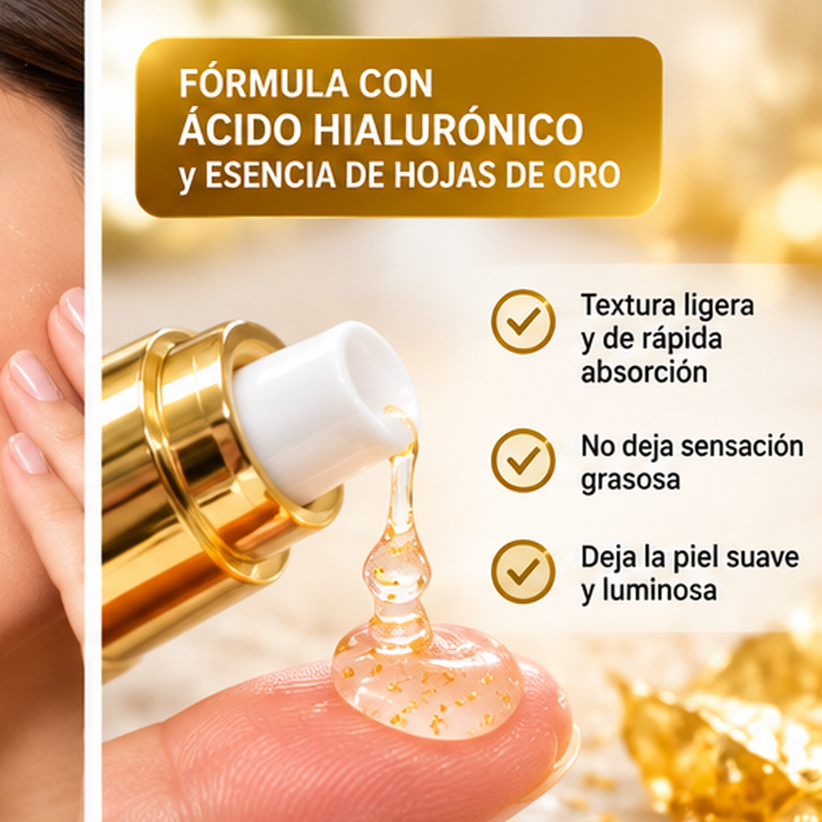 Serúm Antiarrugas Con Acido Hialuronico