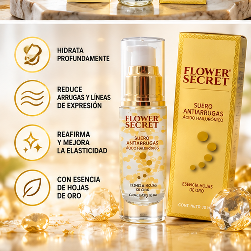 Serúm Antiarrugas Con Acido Hialuronico
